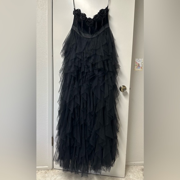 NEW w/tags - black tulle dress XL - Picture 2 of 6